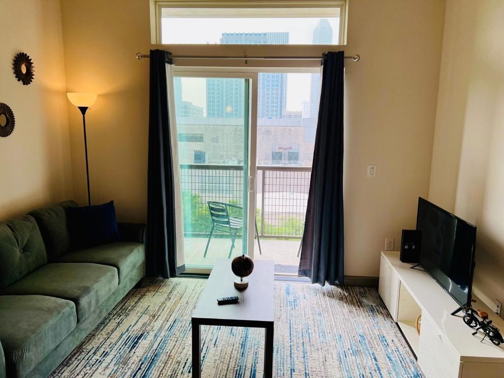 Апартаменты Downtown Apart 1 Bed 1 Bath Free Parking Хьюстон Экстерьер фото